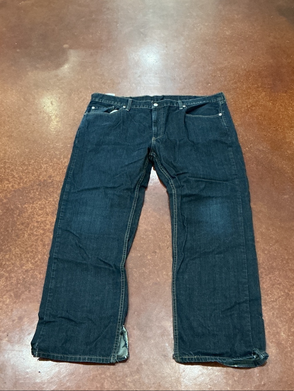 Levi's Men's Relaxed Fit Indigo Blue Denim Jeans